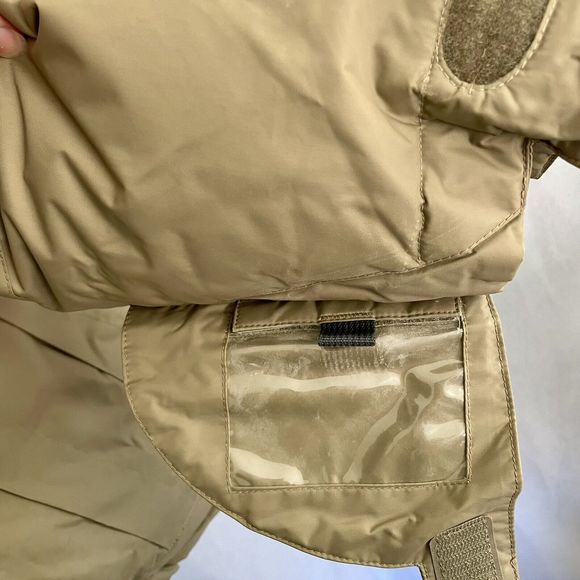 Mens 686 ACE Snowboarding JACKET Size LARGE Winter Coat Khaki Tan Down 15 Years - Picture 11 of 16